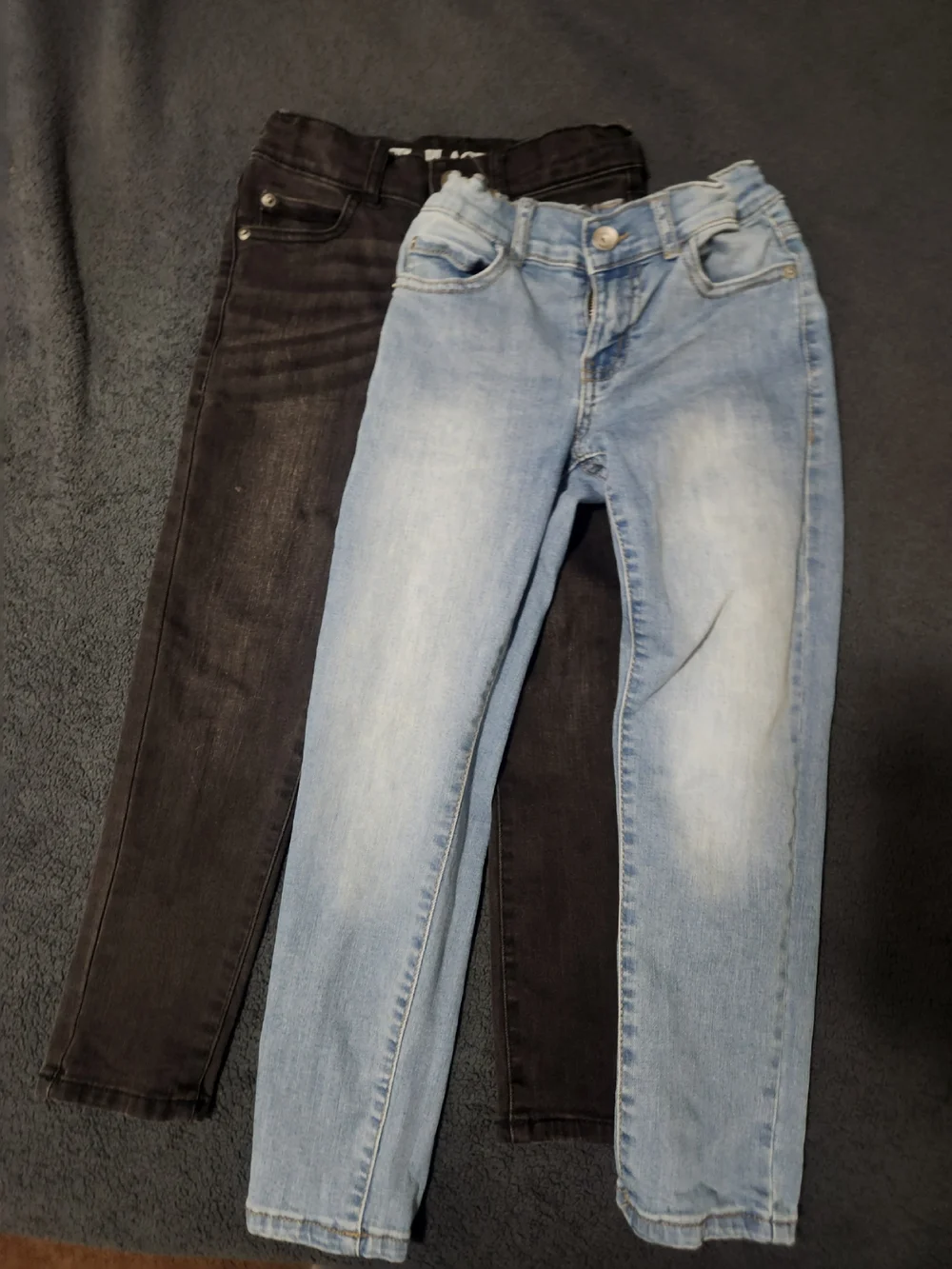 The Children's Place Light Blue and Black Boys Skinny Jeans - 2 Pack